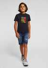 Short Denim Rotos Oscuro Mayoral M6215 MAYORAL