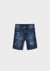 Short Denim Rotos Oscuro Mayoral M6215 MAYORAL
