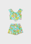 Conjunto Short Estampado Frutas Oceano Mayoral M6230 MAYORAL