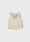 Chaleco Sastre Lino Avena Niño Mayoral M3338 MAYORAL