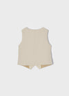 Chaleco Sastre Lino Avena Niño Mayoral M3338 MAYORAL