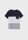 Playera M/C Color Marino Junior Niño Mayoral M6002 MAYORAL