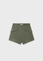 Short Lino Verde Militar Junior Niña Mayoral M6220