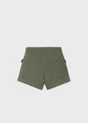 Short Lino Verde Militar Junior Niña Mayoral M6220 MAYORAL