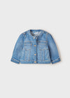 Chamarra Lijera Mezclilla Oscura Bebe Niña Mayoral M1494 MAYORAL