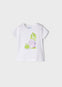Blusa M/C Piña Blanco Niña Mayoral M3039