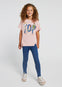 Conjunto Leggings Mezclilla Algodon Rosa Pastel Junior Niña Mayoral M6742