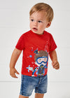 Playera M/C Buzo Roja Bebe Niño Mayoral M1010 MAYORAL