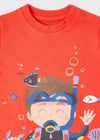 Playera M/C Buzo Roja Bebe Niño Mayoral M1010 MAYORAL