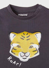 Playera M/C Lenticular Ecofriends Gris Bebe Niño Mayoral M1014 MAYORAL