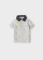 Polo M/C Estampado Gris Claro Bebe Niño Mayoral M1108