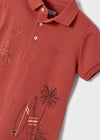 Polo M/C Print Terracota Mayoral M3109 MAYORAL