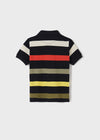 Polo M/C Rayas Negro Junior Niño Mayoral M6102 MAYORAL