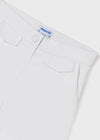 Short Satin Blanco Junior Niña Mayoral M6221 MAYORAL