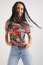 Blusa M/C Estampada Desigual Acra Woman