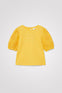 Blusa M/C Manga Bordada Amarillo Mango Desigual Niña