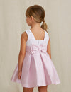 Vestido Shantung Combinado Malva Abelylula M5021 Abel y Lula