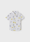 Camisa M/C Estampado Grande Blanco Mayoral M1115 Mayoral