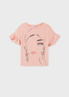 Blusa M/C Niña Rosa Pastel Junior Mayoral M6025 Mayoral