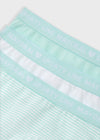 Set 3 Pantaletas Completas Jade Niña Mayoral M10220 Mayoral