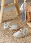 Alpargata Yute Plata Bebe Niña Mayoral M41364 Mayoral