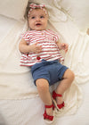 Huaraches Moño Rojo Bebe Niña Mayoral M9522 Mayoral