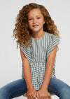 Blusa Cuadros Niña Junior Mayoral M6123 Mayoral