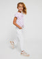Pantalon Cropped Blanco Junior Niña Mayoral M6569