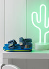 Huarache Lijero Velcro Azul Niño Mayoral M47407 Mayoral