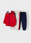 Pants Afelpado 3 Piezas Rojo Bebe Niño Mayoral M918