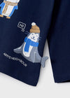 Playera M/L "Arti" Marino Bebe Niño Mayoral M2011 MAYORAL