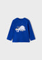 Playera M/L Iglu Azul Rey Bebe Niño Mayoral M2012