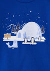 Playera M/L Iglu Azul Rey Bebe Niño Mayoral M2012 MAYORAL