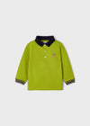 Polo M/L Liso Verde Bebe Niño Mayoral M2157 MAYORAL