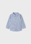 Camisa M/L Cuadros Cielo Bebe Niño Mayoral M2160