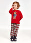 Pijama Con Bolsa Ecofriends Rojo Bebe Niño Mayoral M2715