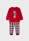 Pijama Con Bolsa Ecofriends Rojo Bebe Niño Mayoral M2715 MAYORAL