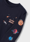 Playera M/L "Outer Space" Marino Niño Mayoral M4001 MAYORAL