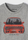 Playera M/L Lenticular Coche Steel Gris Niño Mayoral M4009 MAYORAL