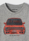 Playera M/L Lenticular Coche Steel Gris Niño Mayoral M4009 MAYORAL