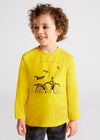 Playera M/L "Bici" Amarillo Niño Mayoral M4018 MAYORAL