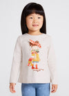 Blusa M/L Muñeca Beige Niña Mayoral M4029 MAYORAL