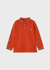 Polo M/L Ecofriends Naranja Niño Mayoral M4178 MAYORAL