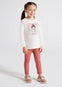 Conjunto Leggings Salmon Niña Mayoral M4777