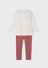 Conjunto Leggings Salmon Niña Mayoral M4777 MAYORAL