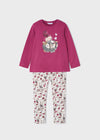 Conjunto Leggings Frambruesa Ecofriends Niña Mayoral M4777 MAYORAL