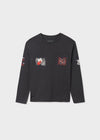 Playera M/L Ecofriends Gris Niño Junior Mayoral M7006 MAYORAL