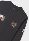 Playera M/L Ecofriends Gris Niño Junior Mayoral M7006 MAYORAL