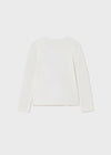 Blusa M/L Libelulas Beige Niña Junior Mayoral M7021 MAYORAL