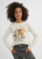 Blusa M/L Moda Beige-Mostaza Niña Junior Mayoral M7025